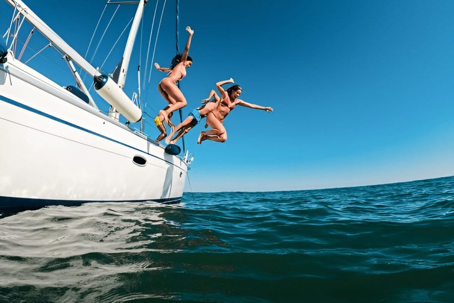 Passeio de catamarã pela Ilha do Sal